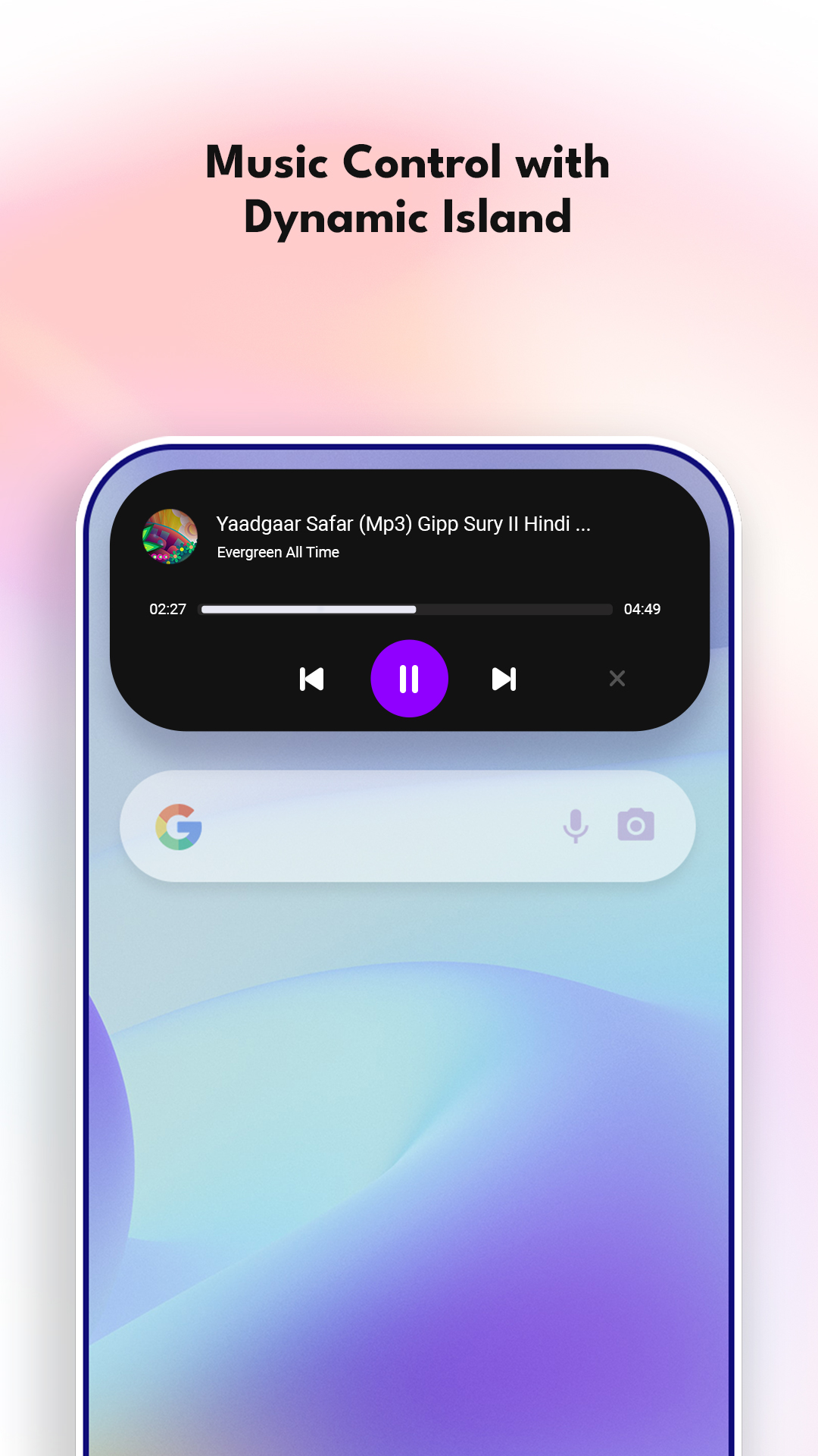 اسکرین شات 4 برنامه Dynamic Island - Notch Island