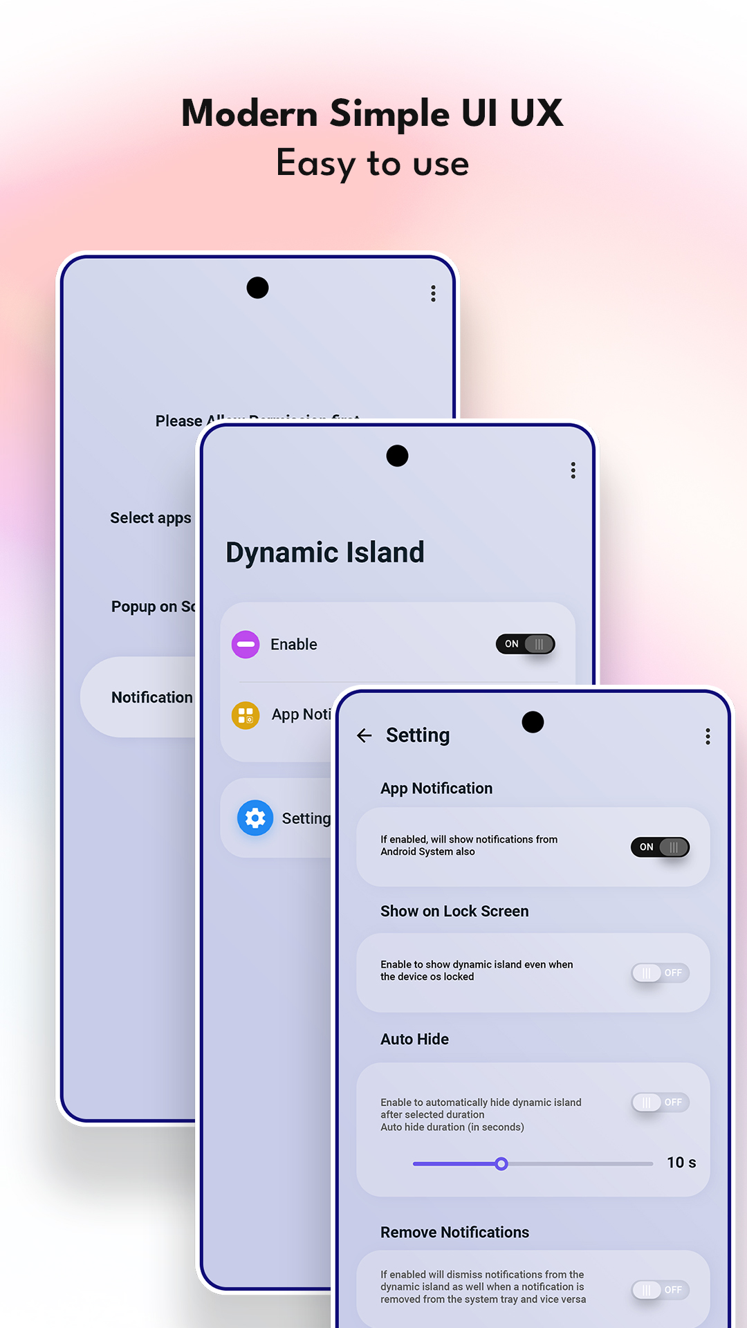 اسکرین شات 7 برنامه Dynamic Bar - Dynamic Notch