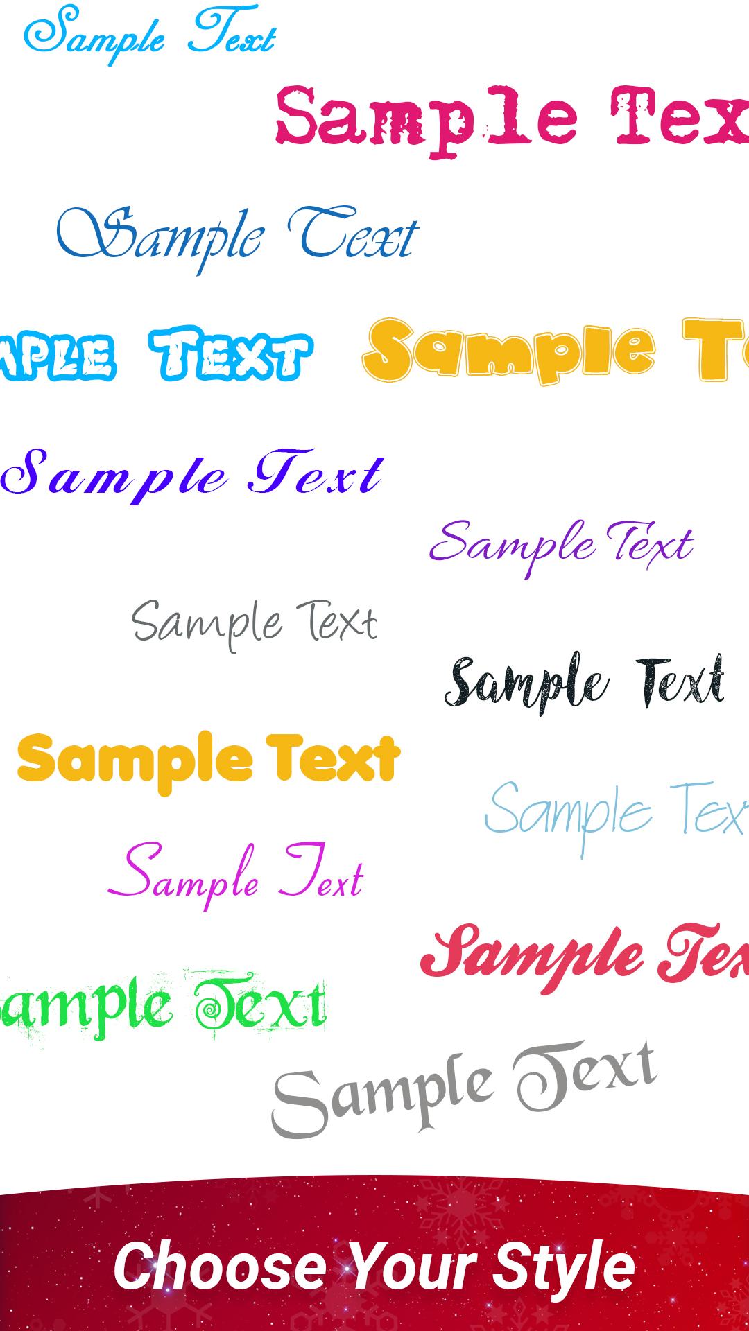 اسکرین شات 6 برنامه BHM Name Art Photo Editor