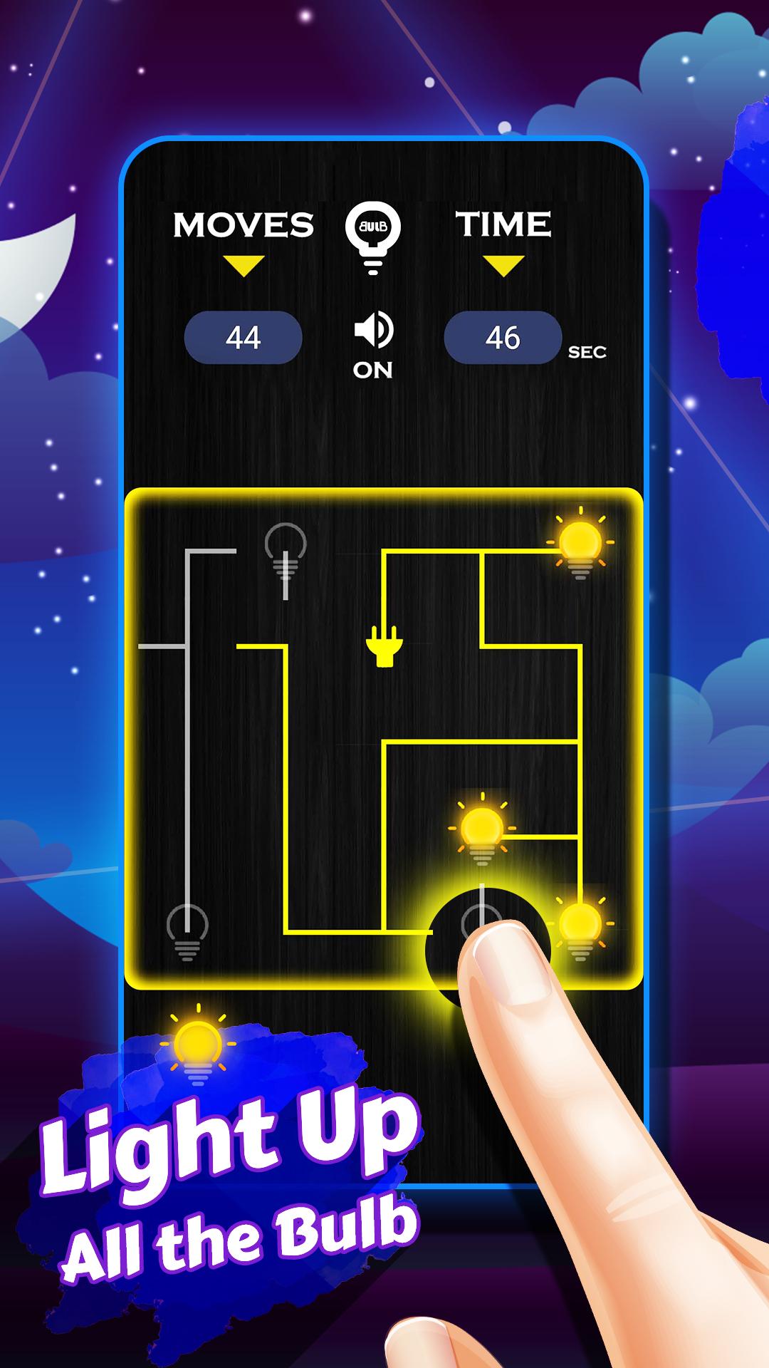 اسکرین شات 2 بازی Light Bulb Puzzle Game