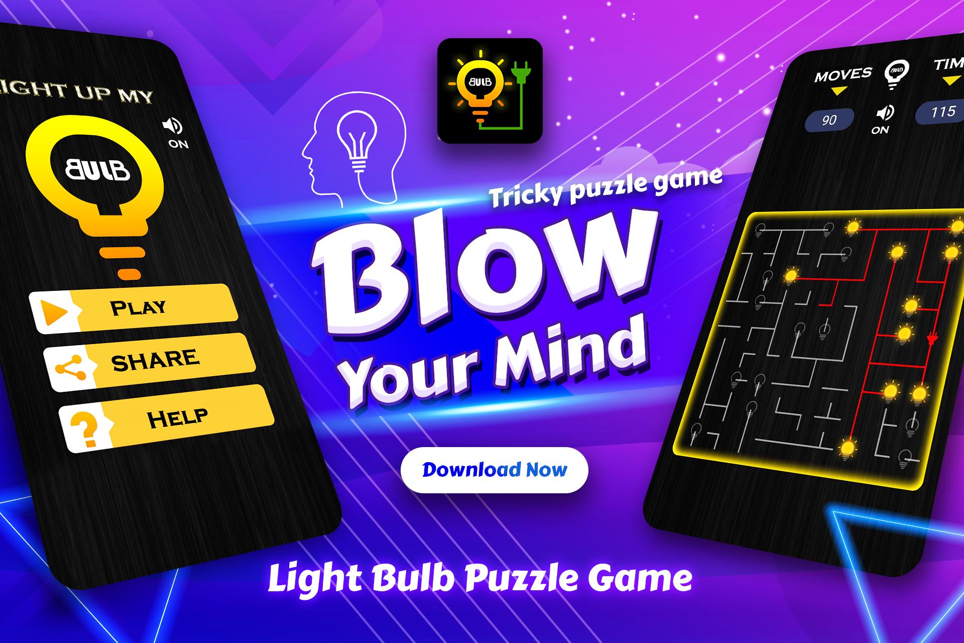 اسکرین شات 1 بازی Light Bulb Puzzle Game