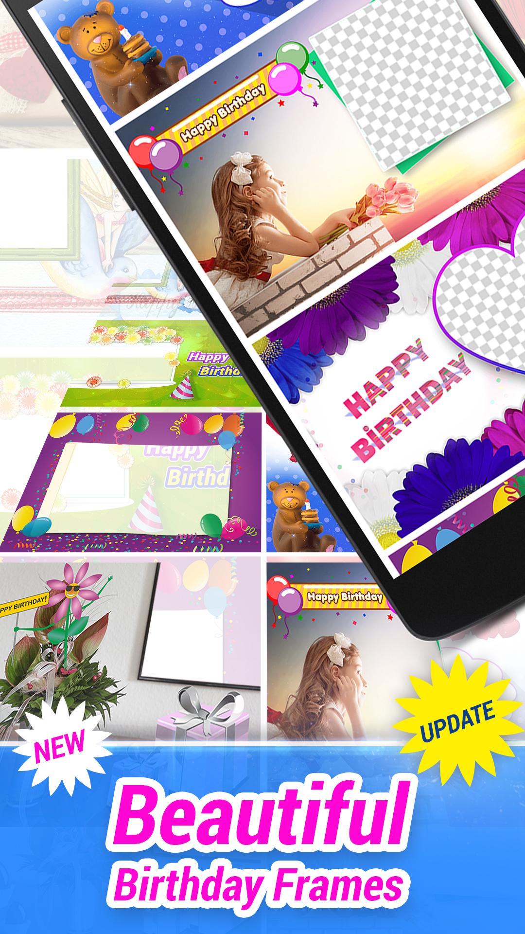 اسکرین شات 6 برنامه Birthday Card Maker