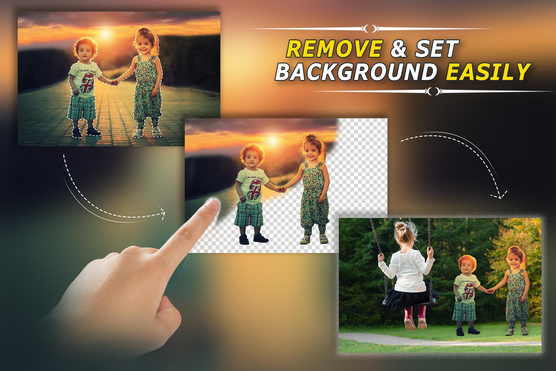 اسکرین شات 5 برنامه Photo Background Changer