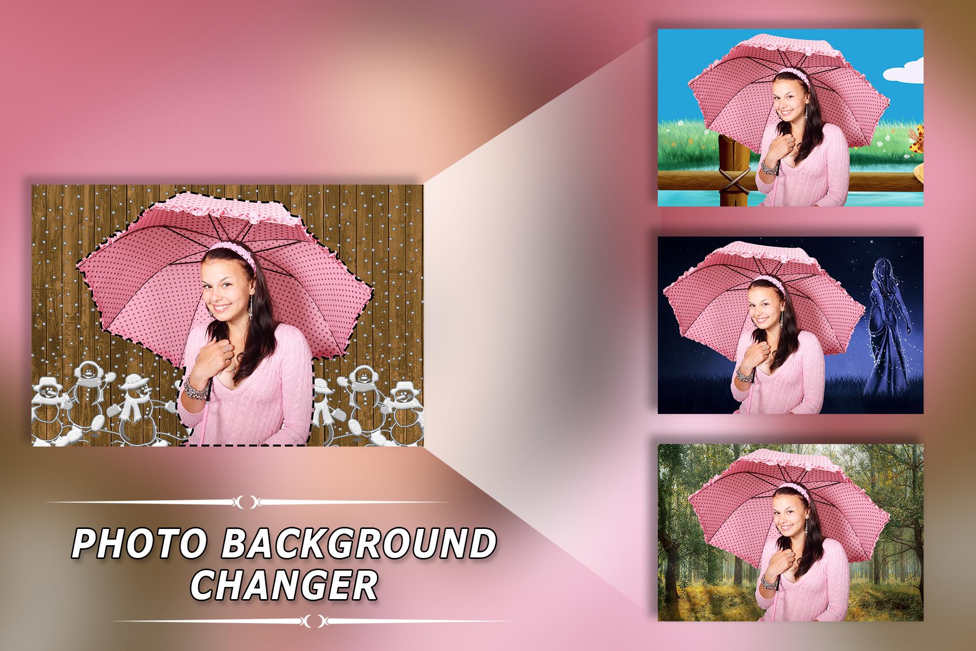 اسکرین شات 2 برنامه Photo Background Changer