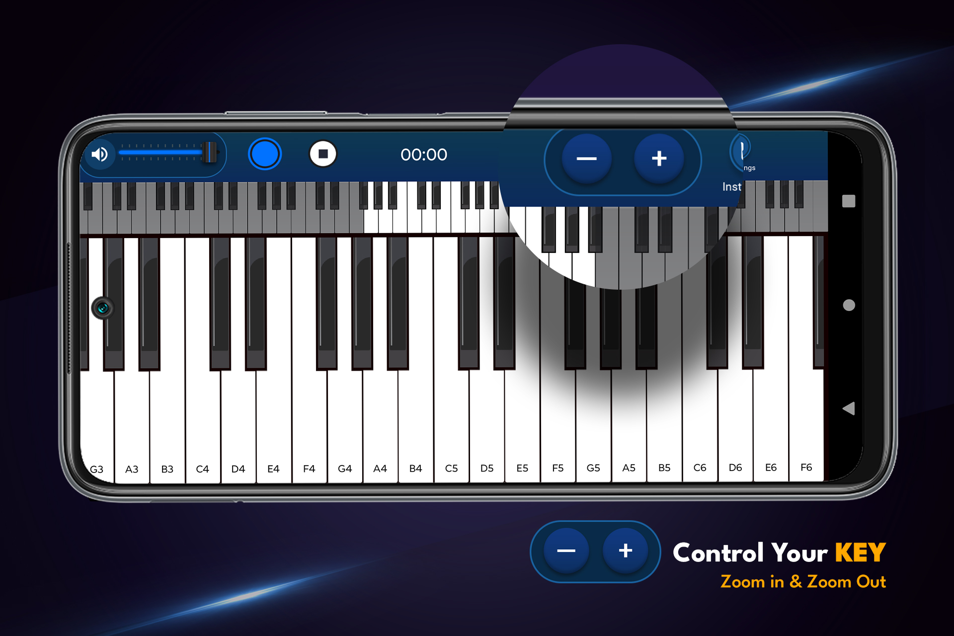 اسکرین شات 4 بازی Real Piano Keyboard