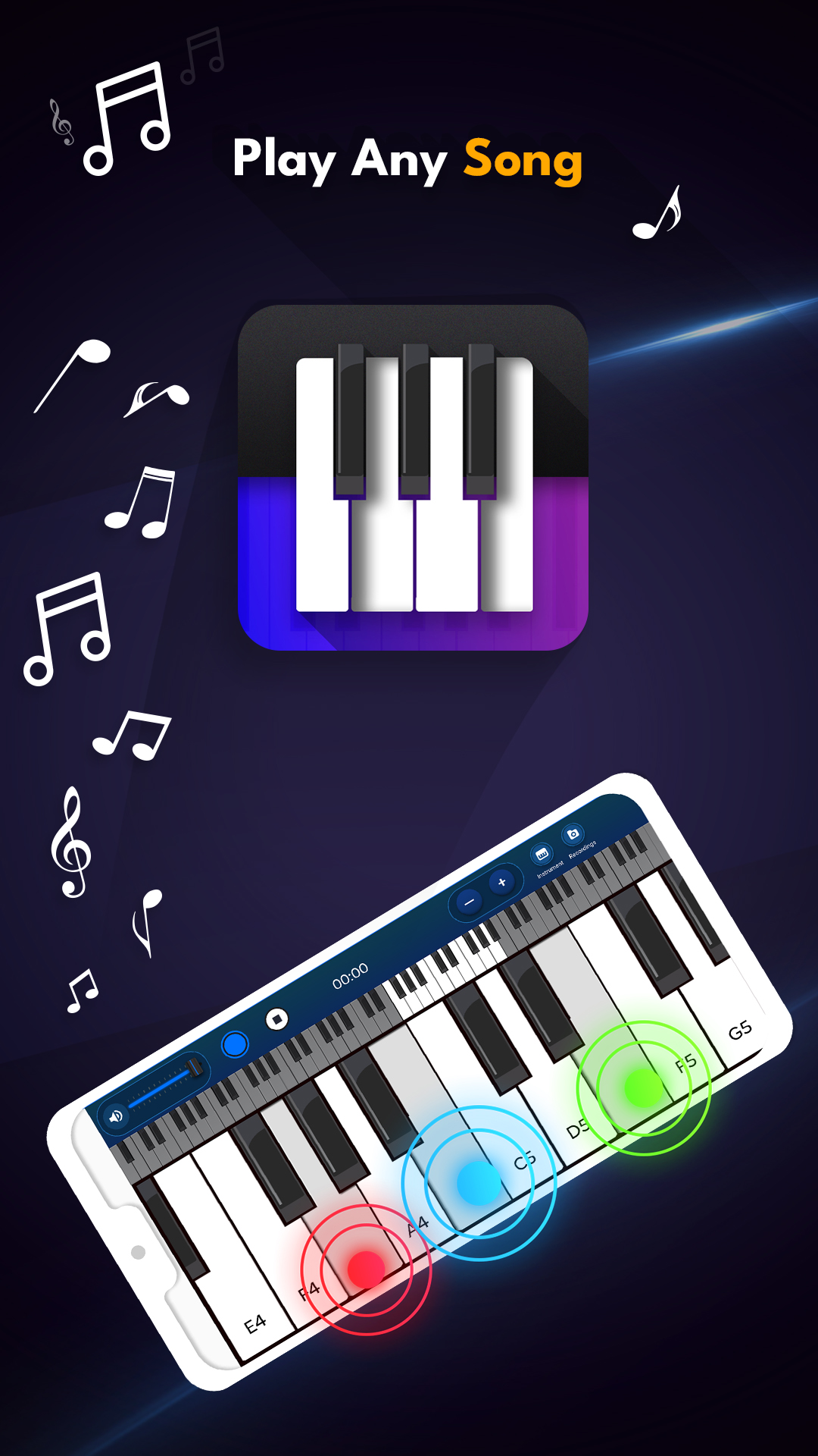 اسکرین شات 8 بازی Real Piano Keyboard