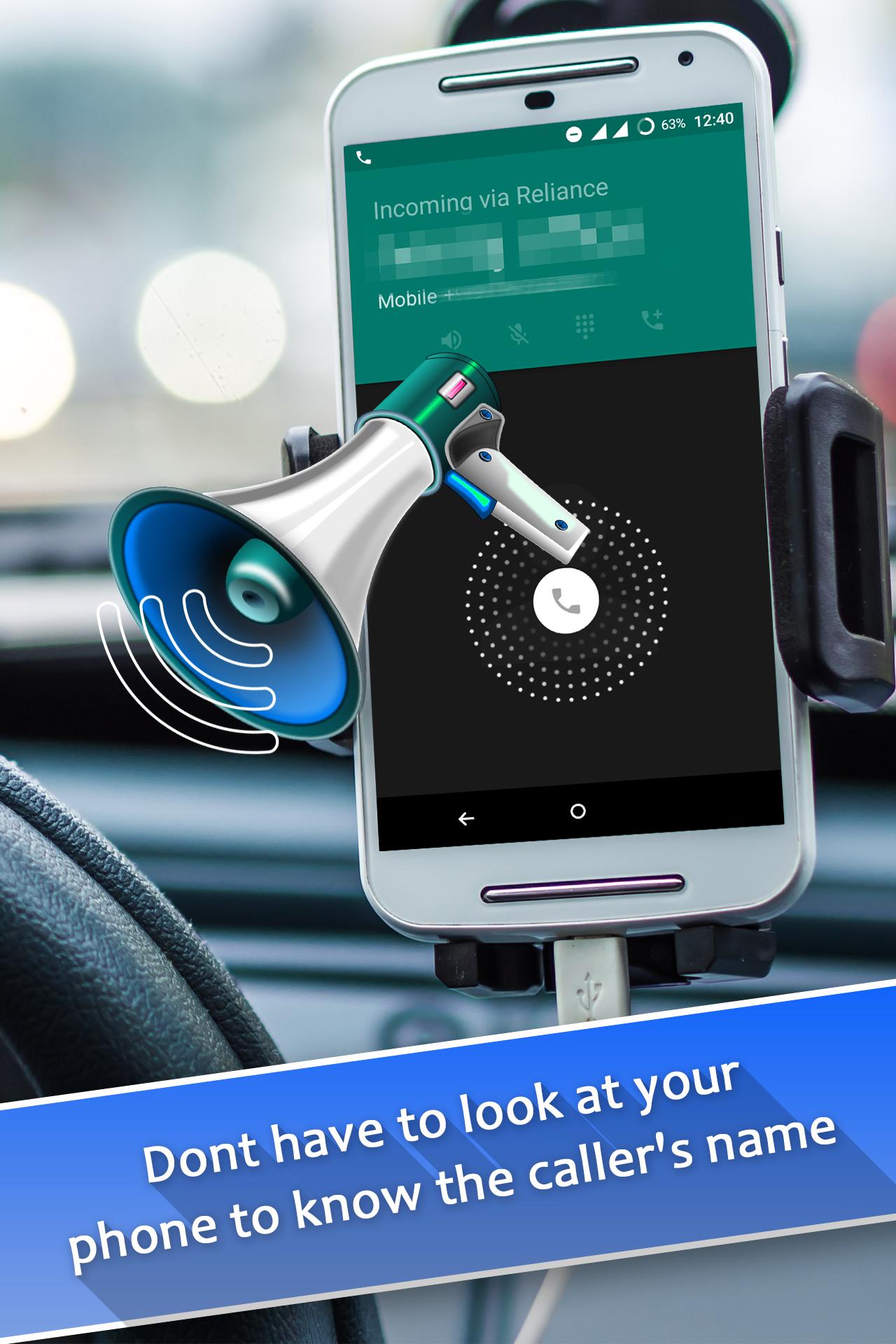 اسکرین شات 7 برنامه Caller Name Speaker