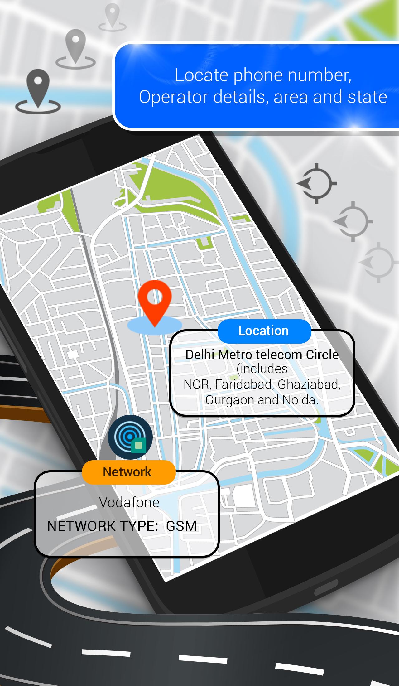 اسکرین شات 1 برنامه Mobile Number Call Tracker