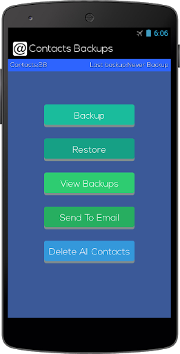 اسکرین شات 3 برنامه Easy Backup & Restore