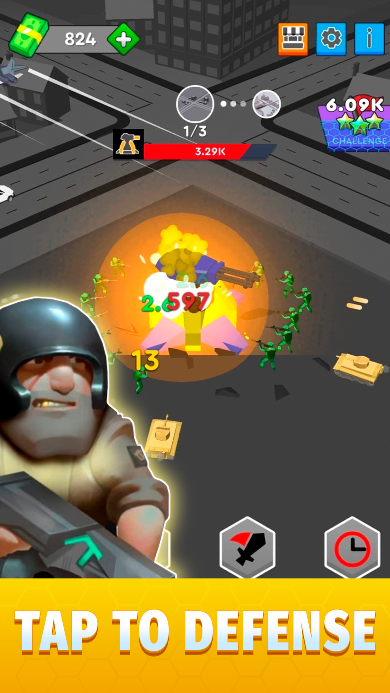 اسکرین شات 2 بازی Invasion Breaker: Idle defense
