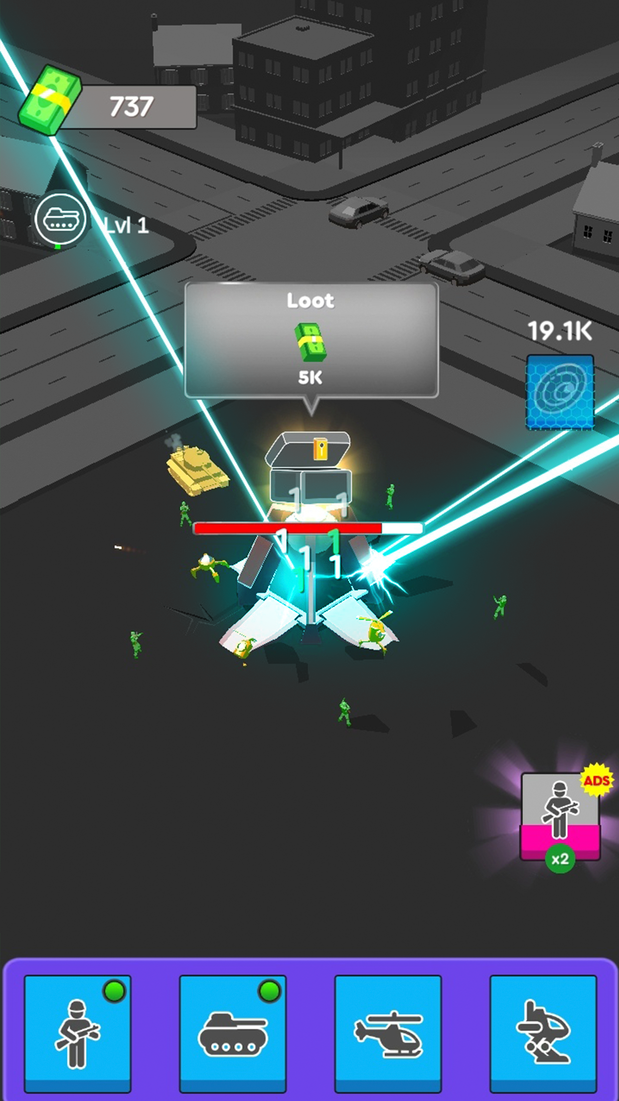 اسکرین شات 4 بازی Invasion Breaker: Idle defense