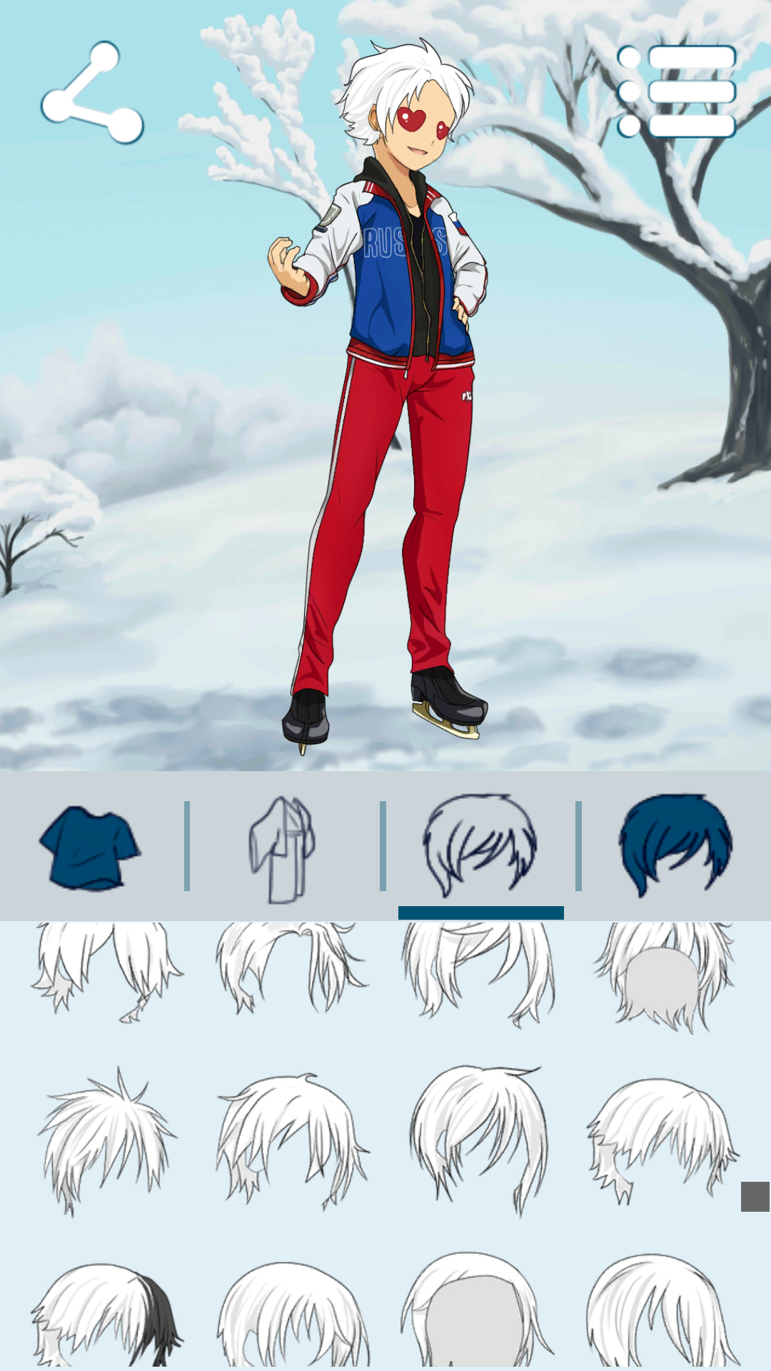 اسکرین شات 2 برنامه Avatar Maker: Anime Boys