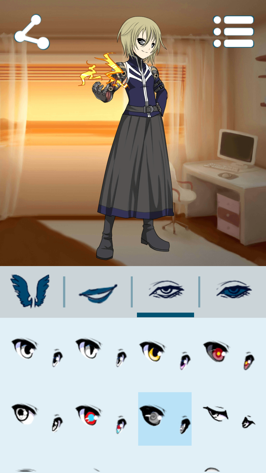 اسکرین شات 7 برنامه Avatar Maker: Anime Boys