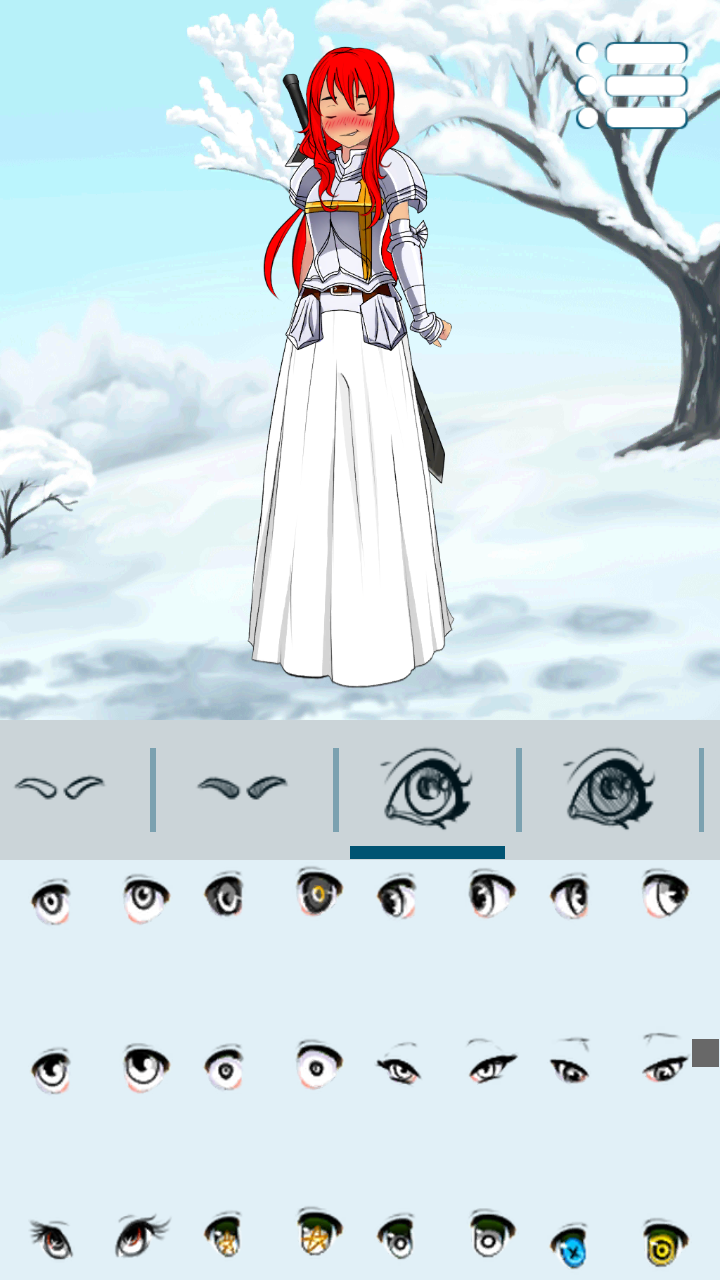 اسکرین شات 3 برنامه Avatar Maker: Anime Girls