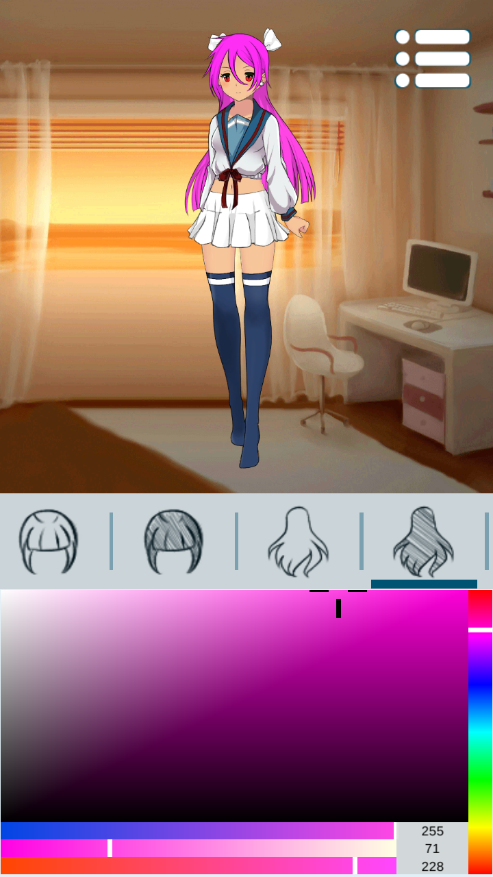 اسکرین شات 8 برنامه Avatar Maker: Anime Girls