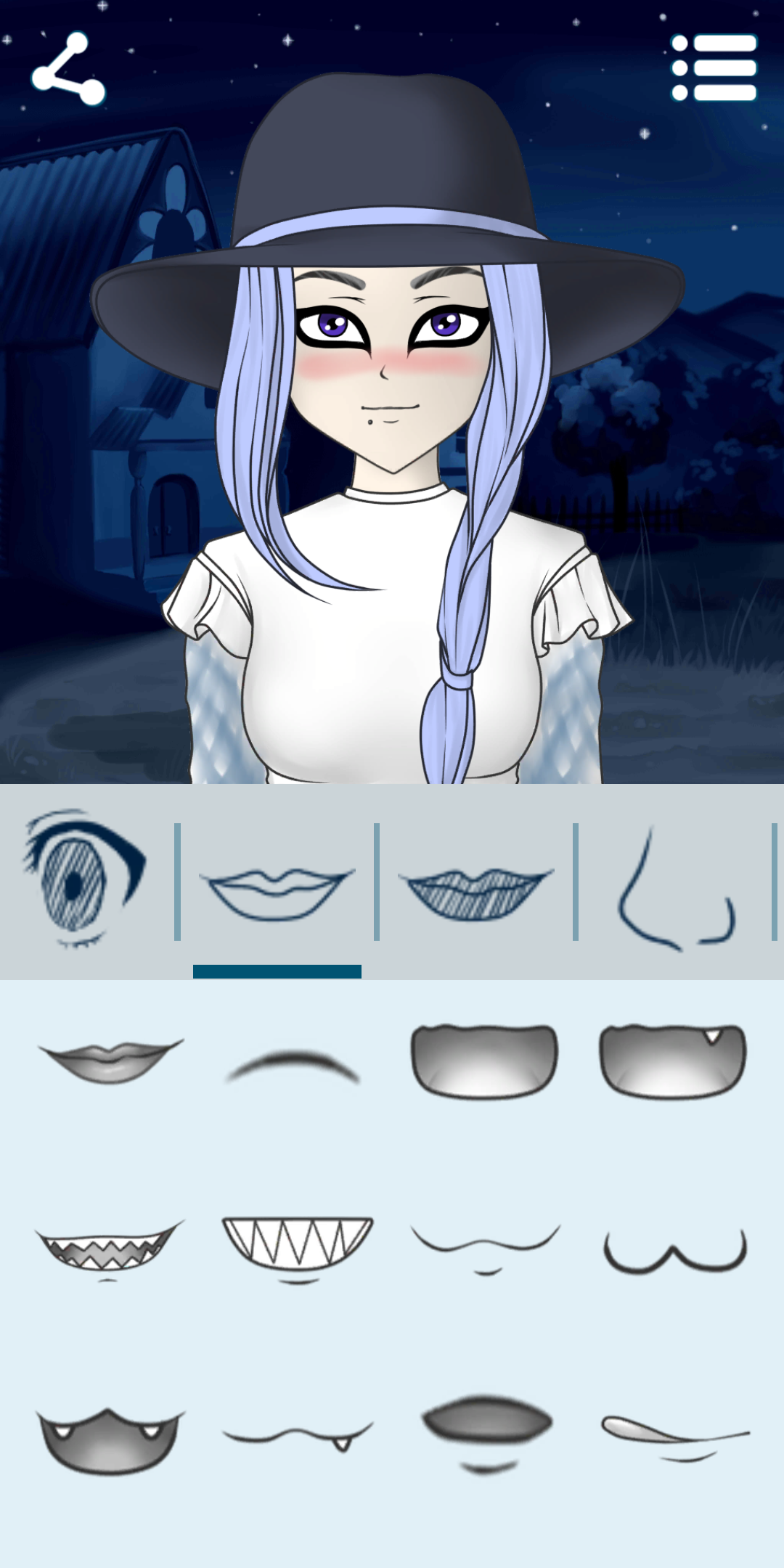 اسکرین شات 6 برنامه Avatar Maker: Anime