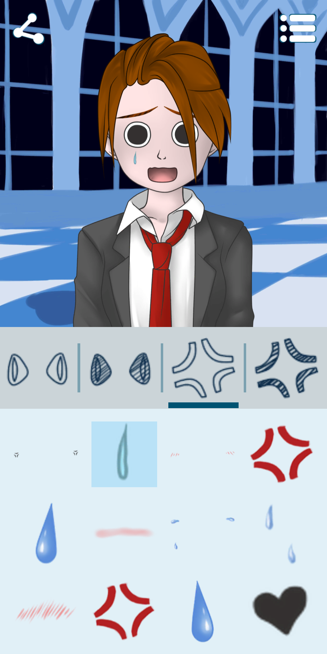 اسکرین شات 2 برنامه Avatar Maker: Anime