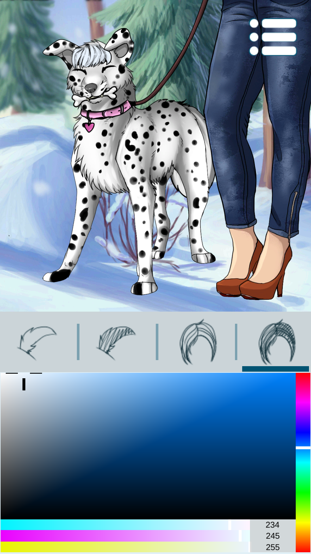 اسکرین شات 2 برنامه Avatar Maker: Dogs