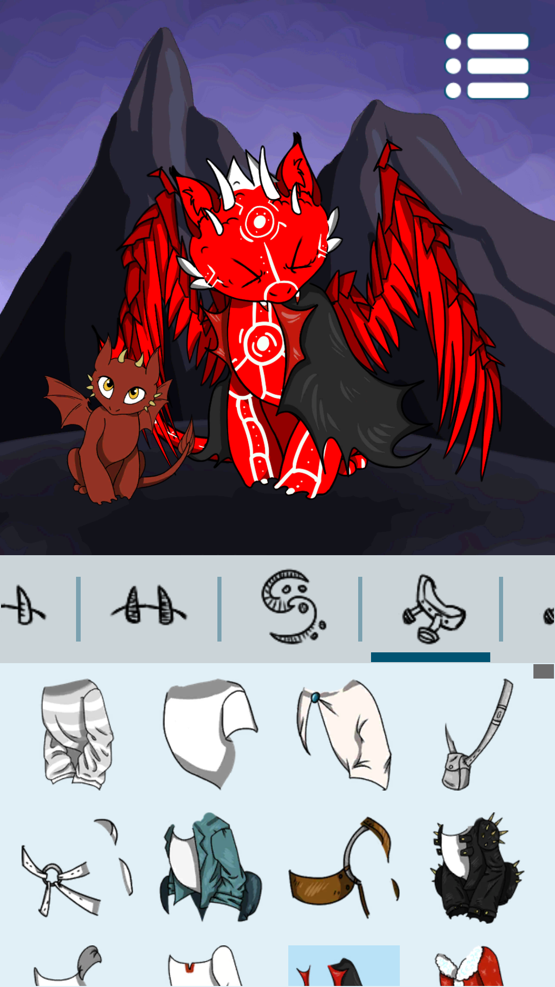 اسکرین شات 7 برنامه Avatar Maker: Dragons