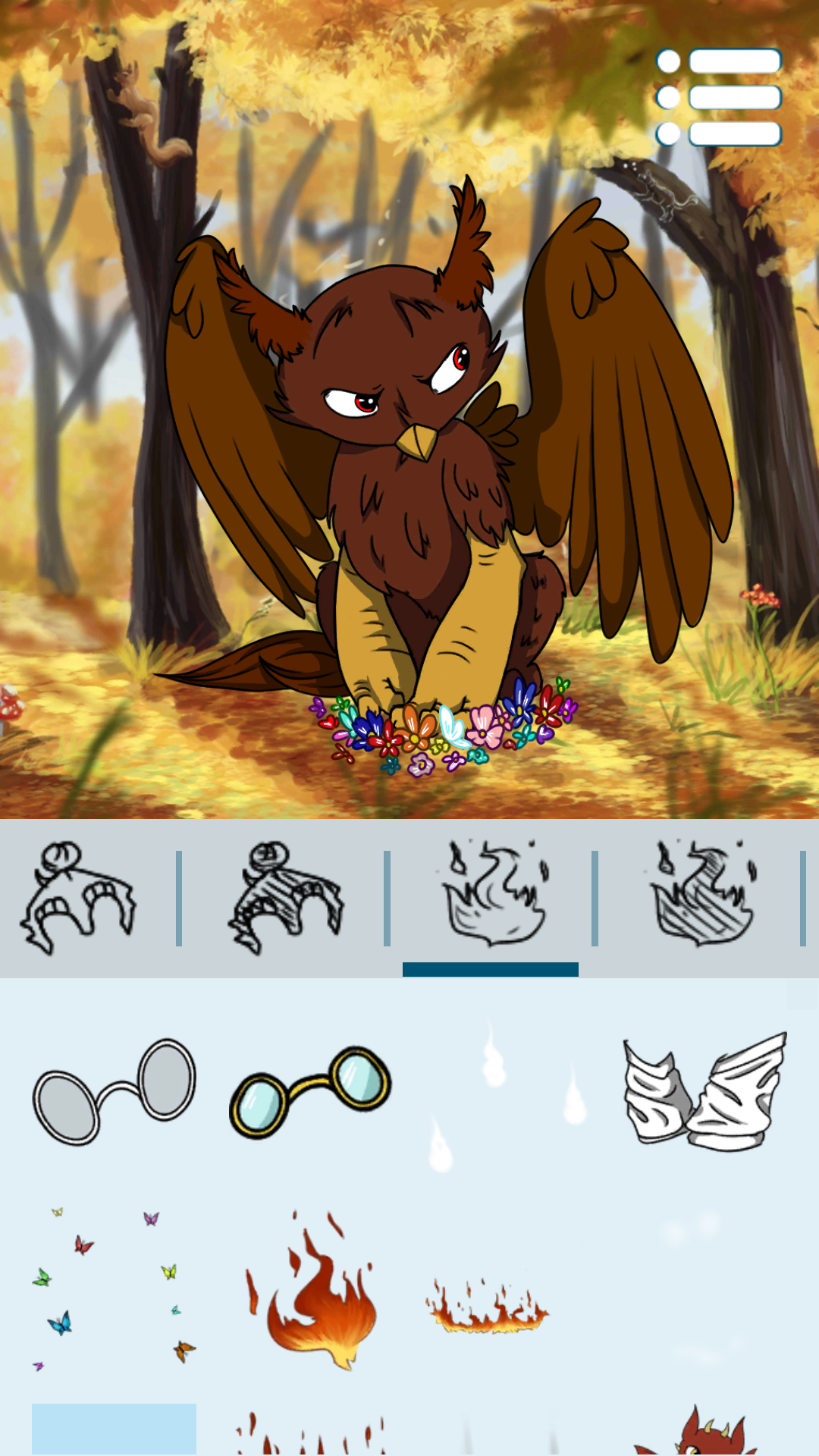 اسکرین شات 4 برنامه Avatar Maker: Dragons