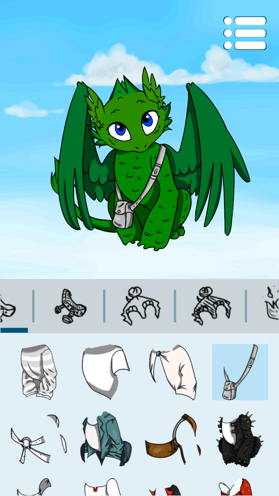 اسکرین شات 1 برنامه Avatar Maker: Dragons
