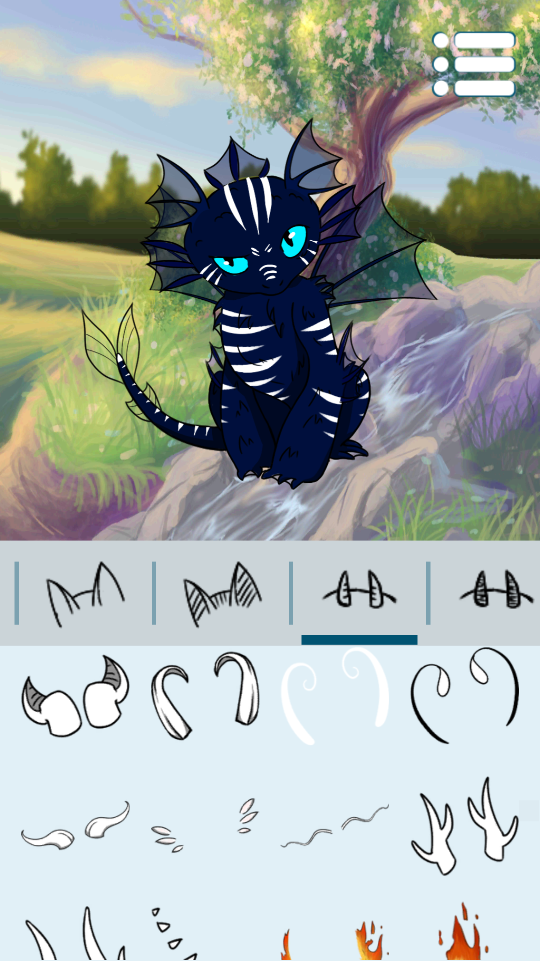 اسکرین شات 5 برنامه Avatar Maker: Dragons