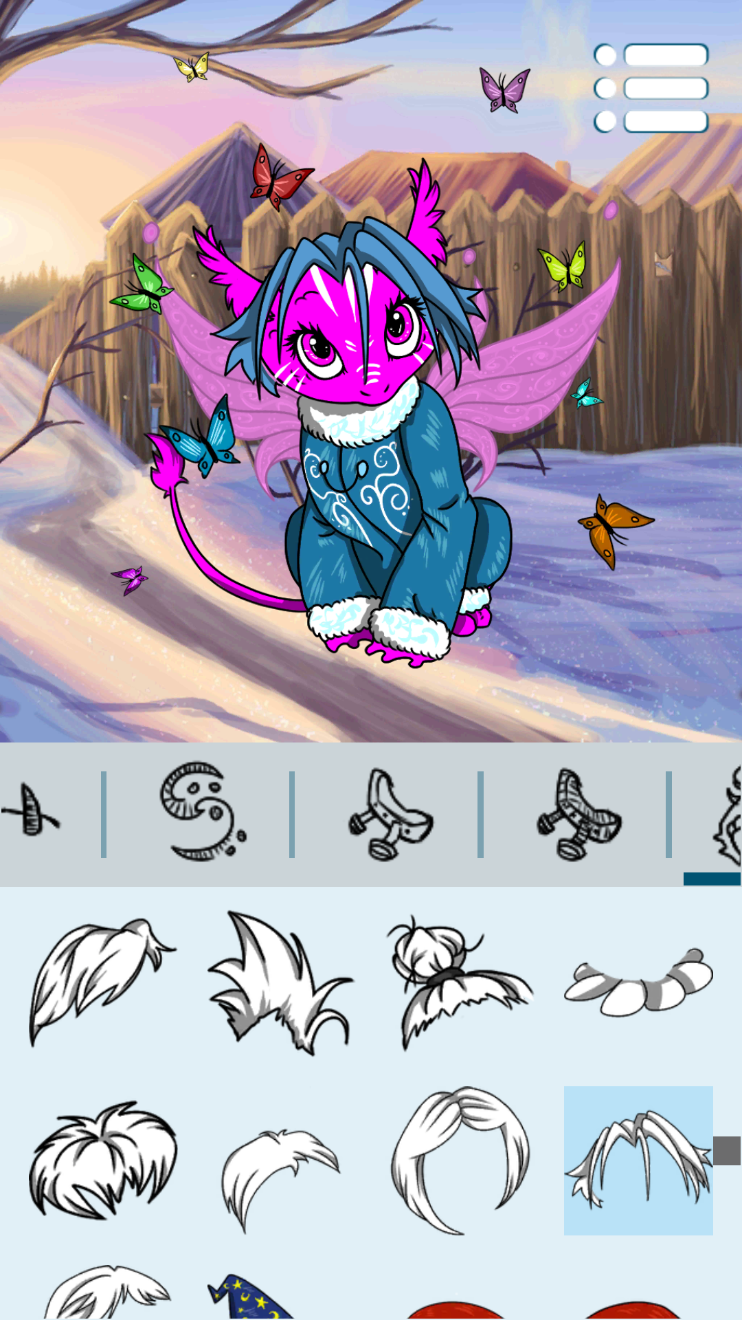 اسکرین شات 3 برنامه Avatar Maker: Dragons