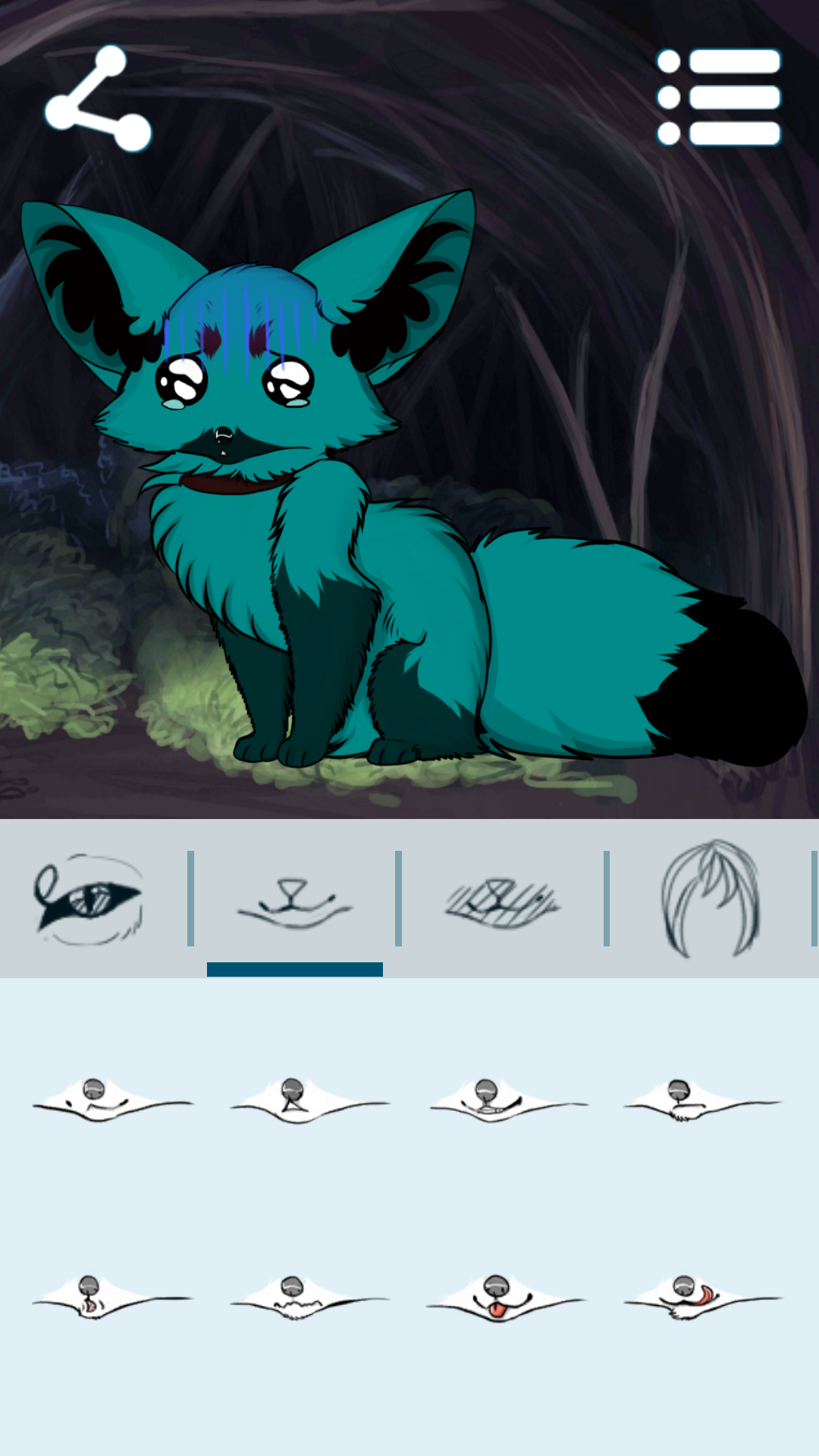 اسکرین شات 4 برنامه Avatar Maker: Foxes
