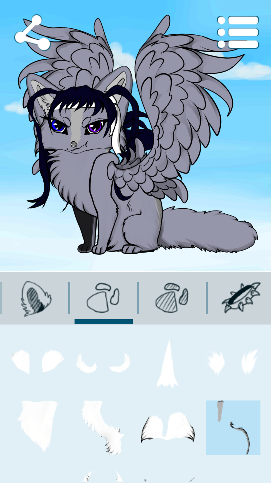 اسکرین شات 8 برنامه Avatar Maker: Foxes