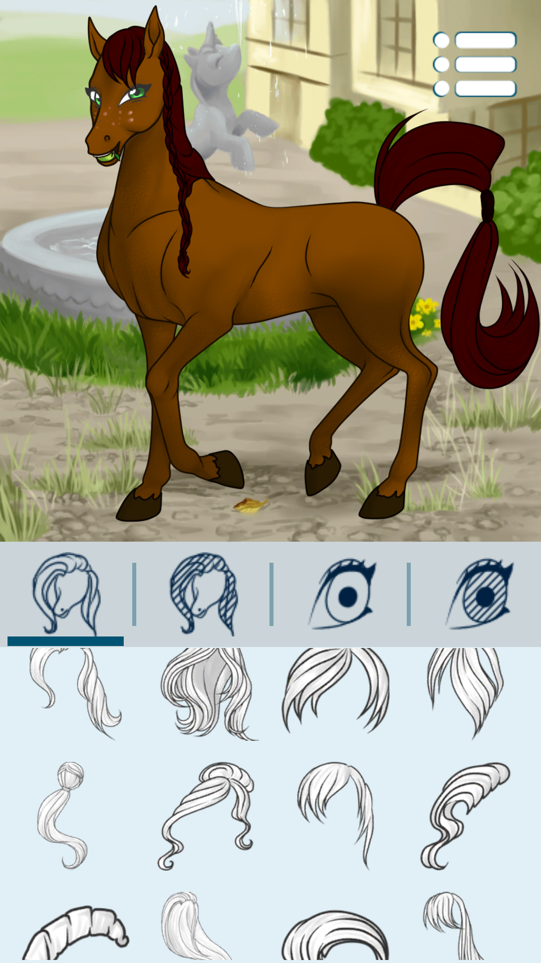 اسکرین شات 1 برنامه Avatar Maker: Horses