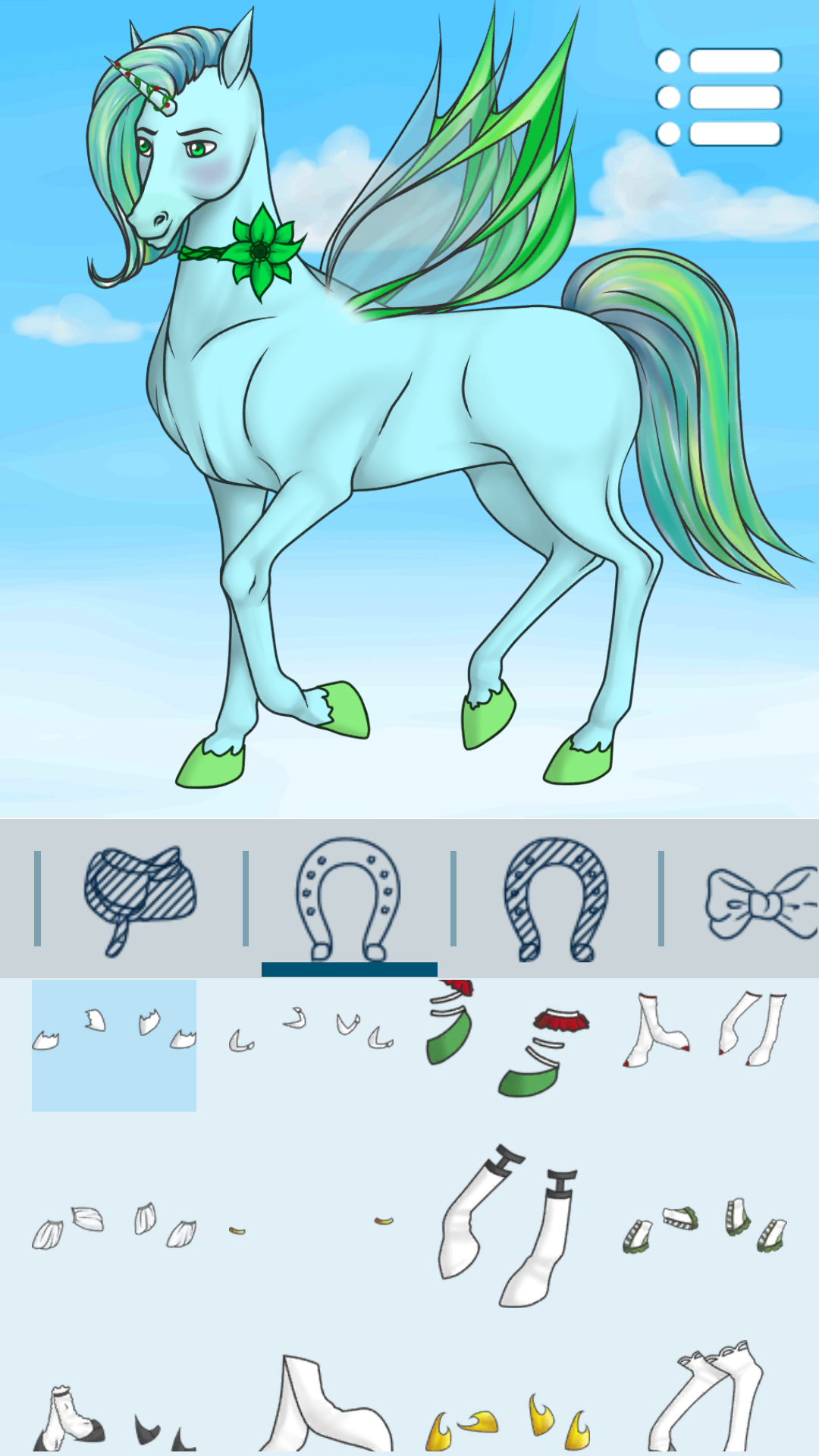 اسکرین شات 4 برنامه Avatar Maker: Horses