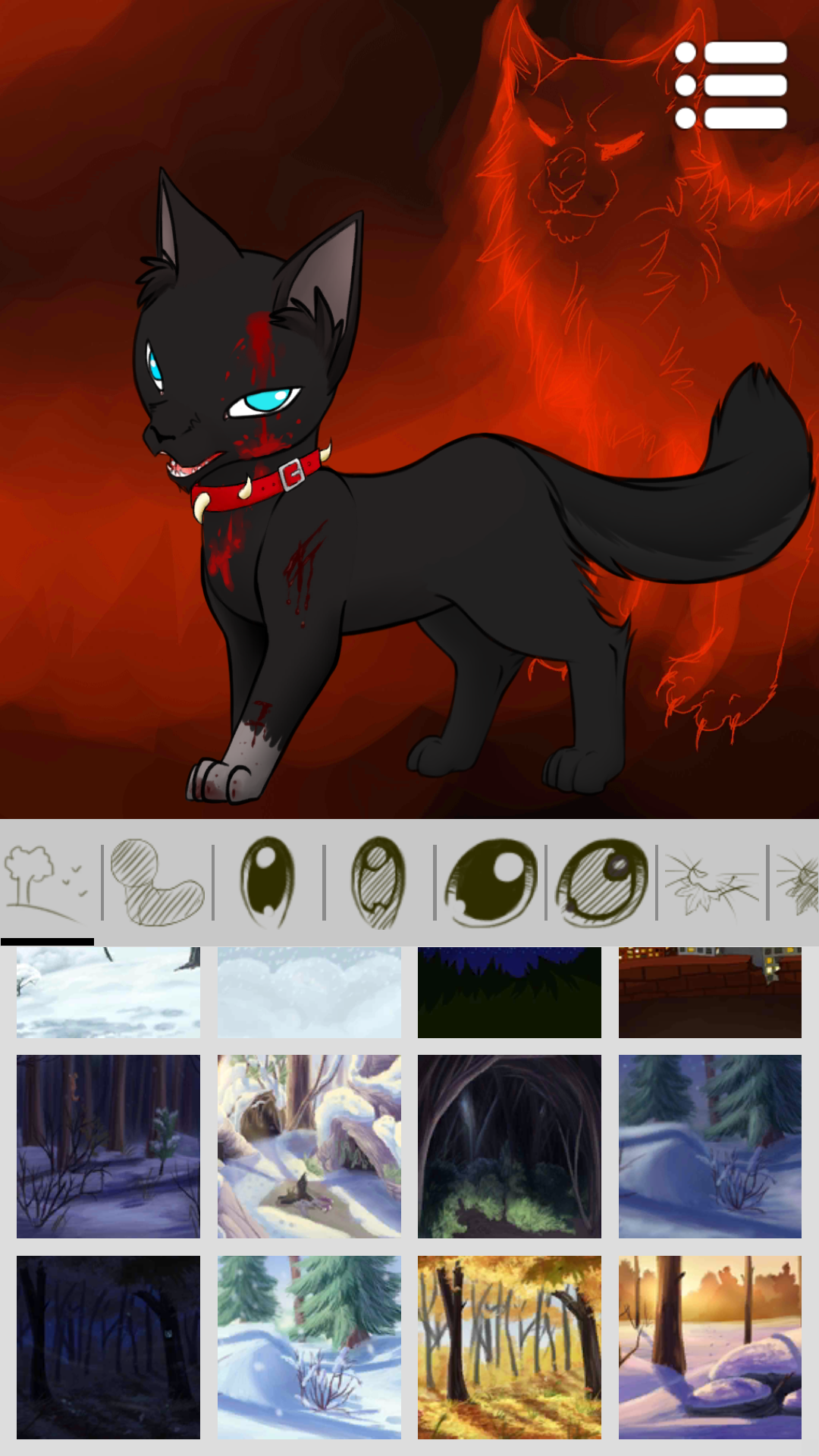 اسکرین شات 2 برنامه Avatar Maker: Cats 2