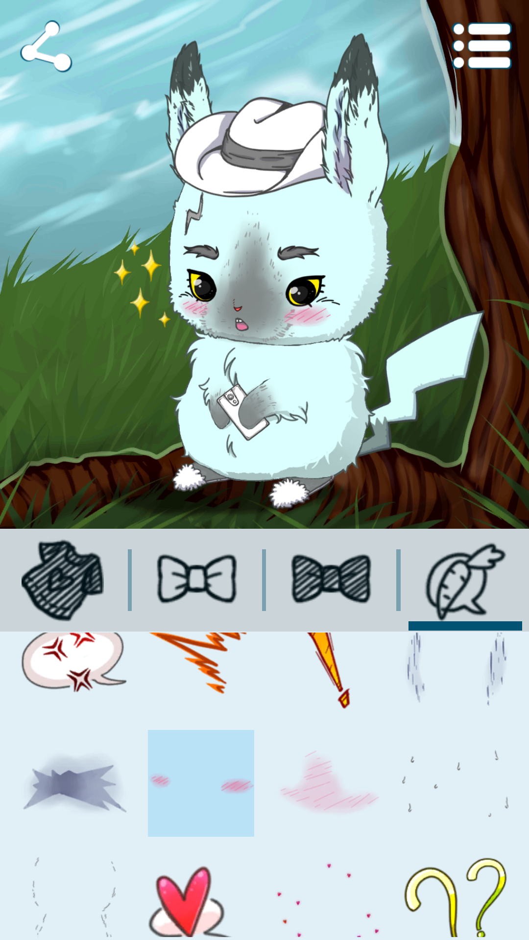 اسکرین شات 5 برنامه Avatar Maker: Rabbits