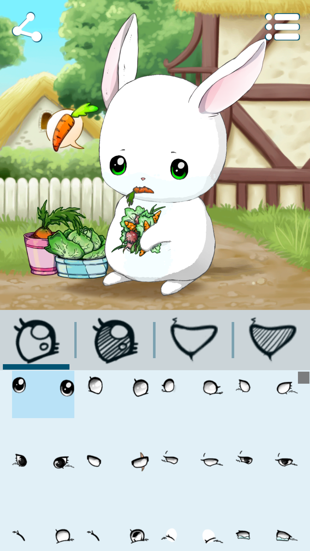 اسکرین شات 2 برنامه Avatar Maker: Rabbits