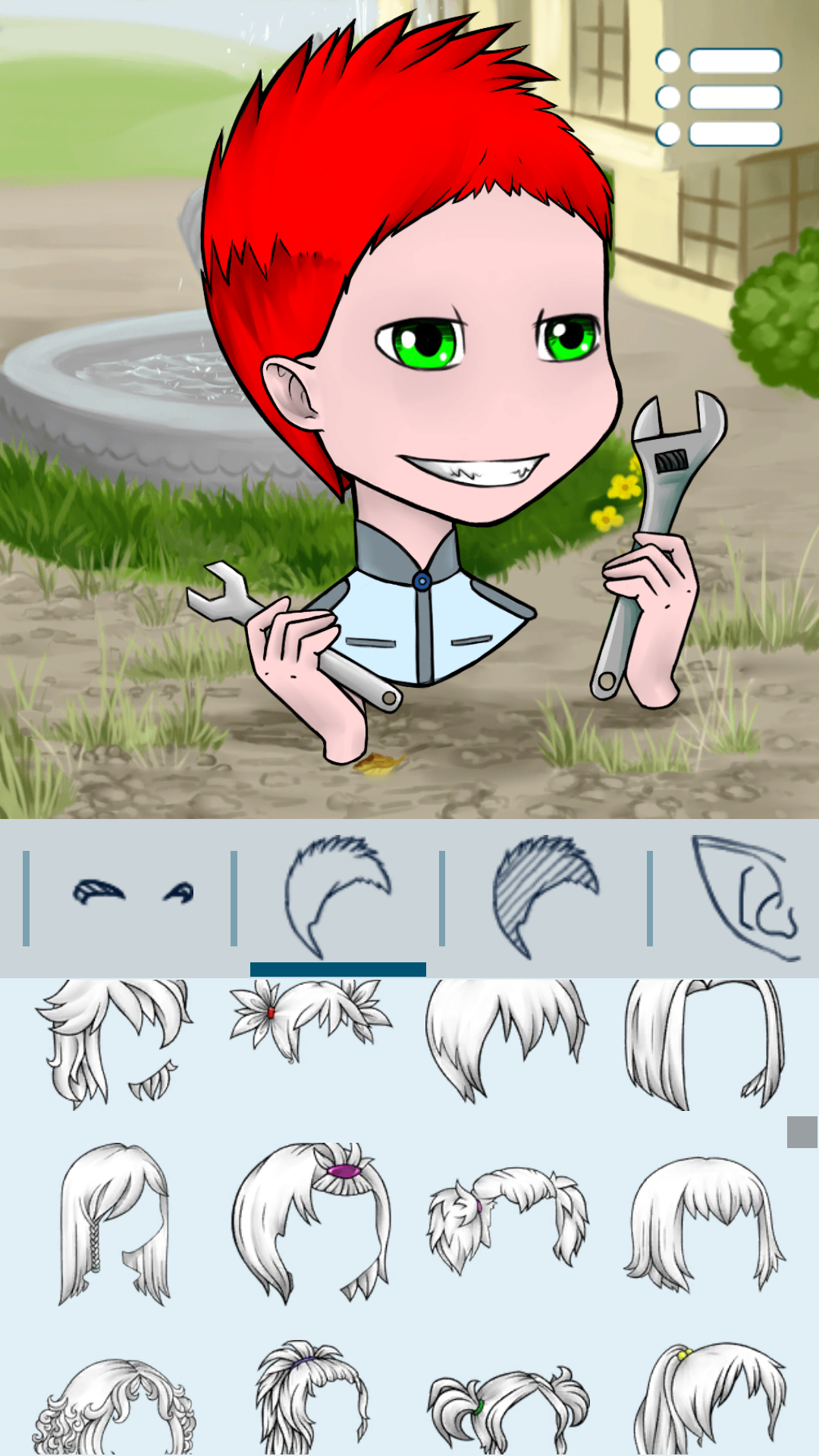 اسکرین شات 7 برنامه Avatar Maker: Anime Selfie