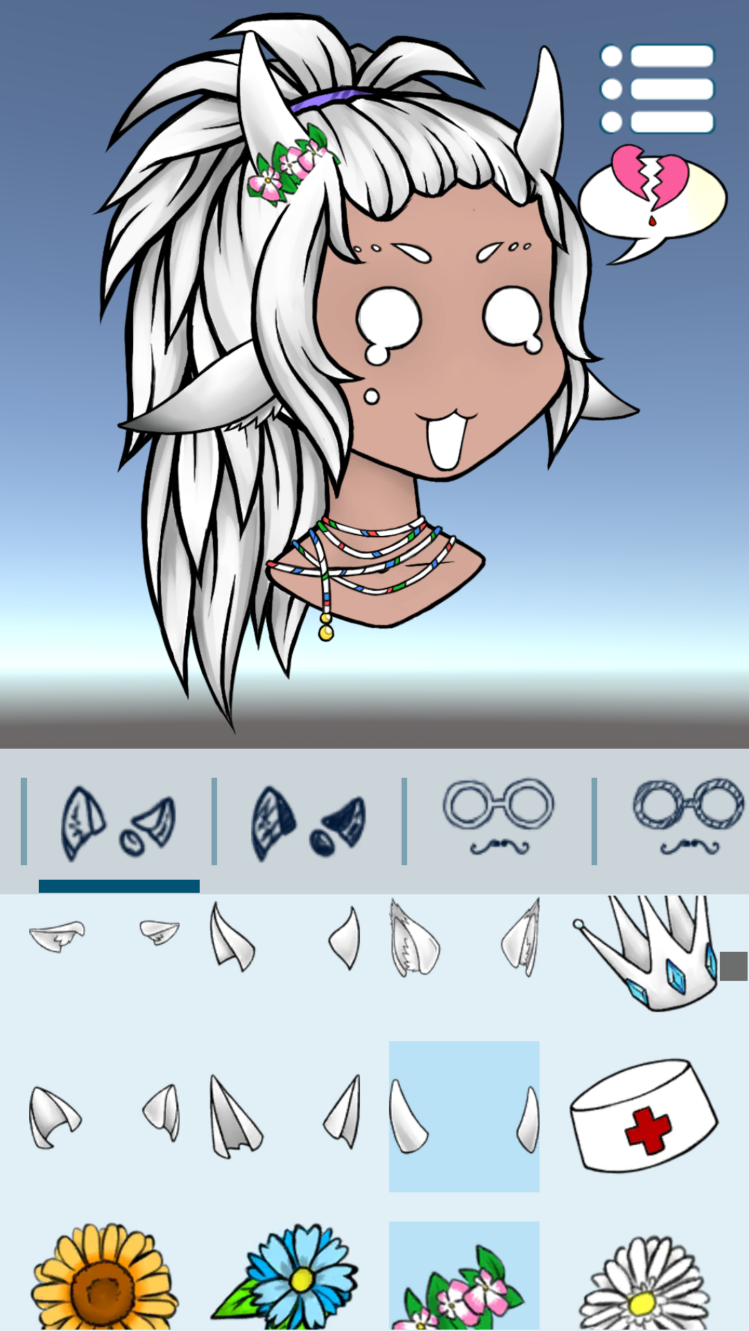 اسکرین شات 3 برنامه Avatar Maker: Anime Selfie