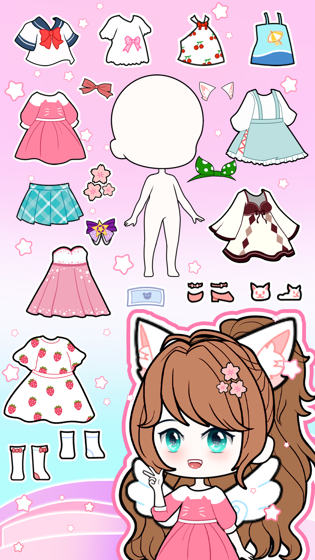 اسکرین شات 1 بازی BiBi Dolls: Dress Up Game