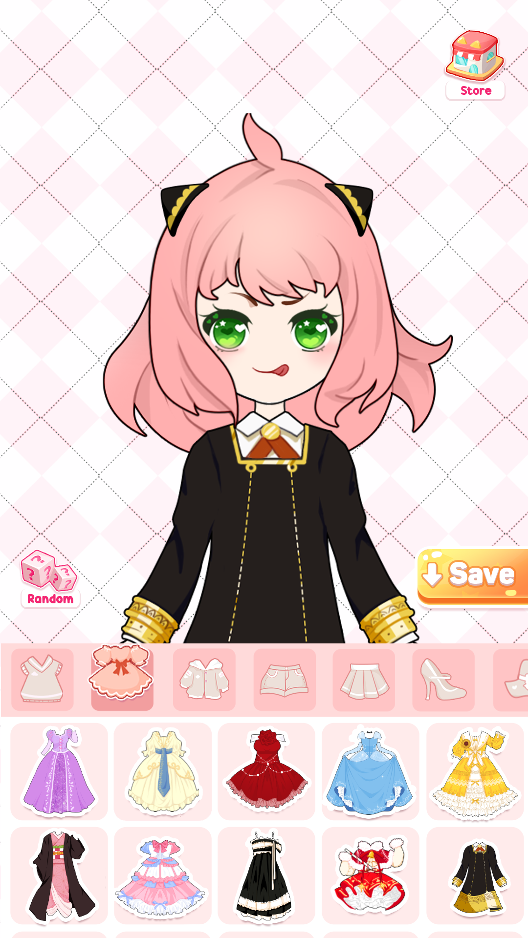 اسکرین شات 1 بازی BiBi Girl: Doll Dress Up Game