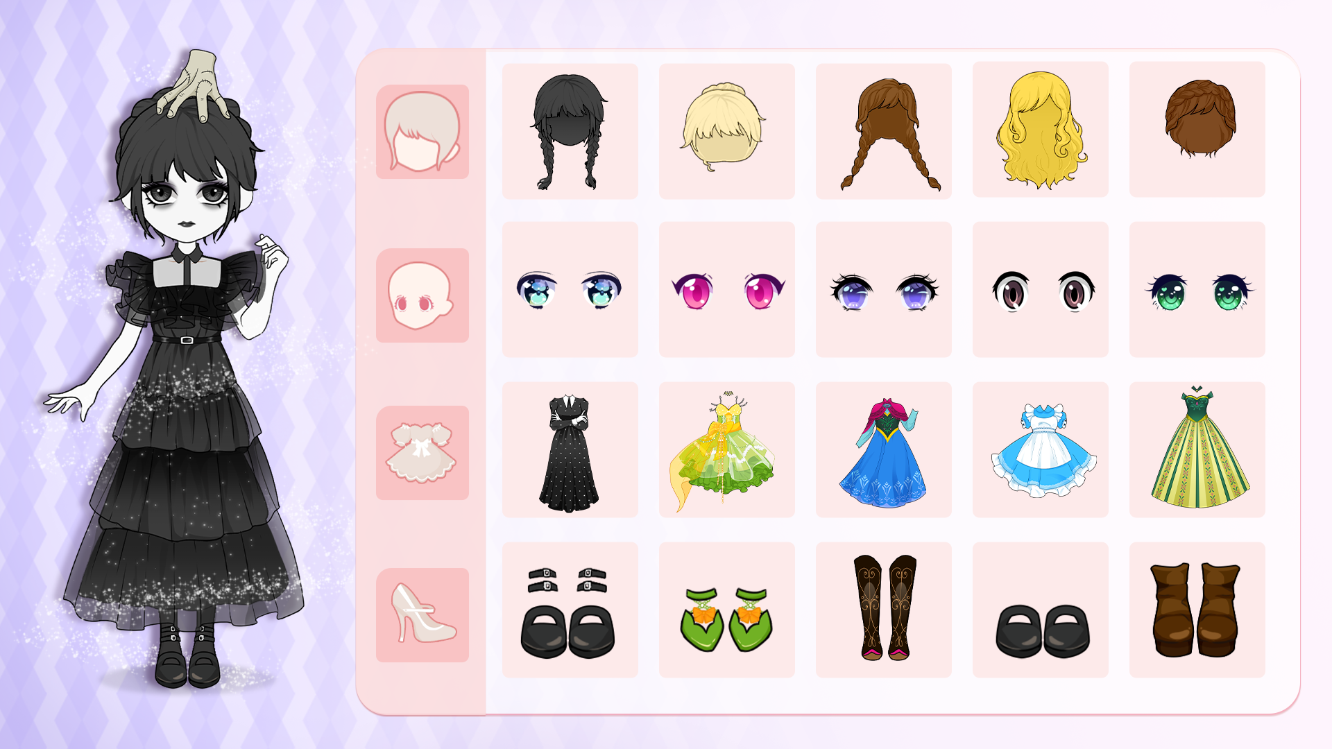 اسکرین شات 7 بازی BiBi Girl: Doll Dress Up Game