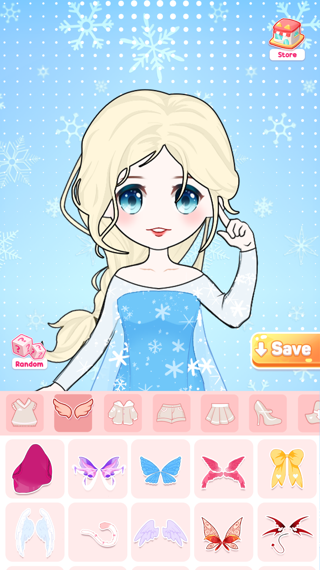اسکرین شات 2 بازی BiBi Girl: Doll Dress Up Game