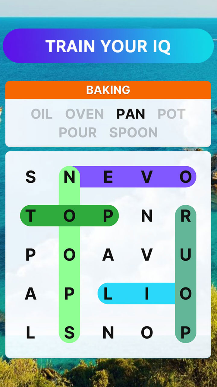 اسکرین شات 2 بازی Word Search