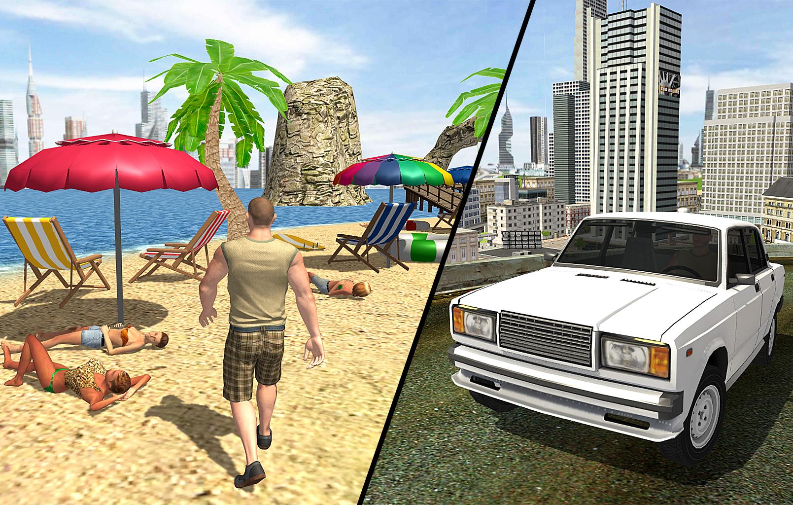 اسکرین شات 3 بازی Grand Town Racing