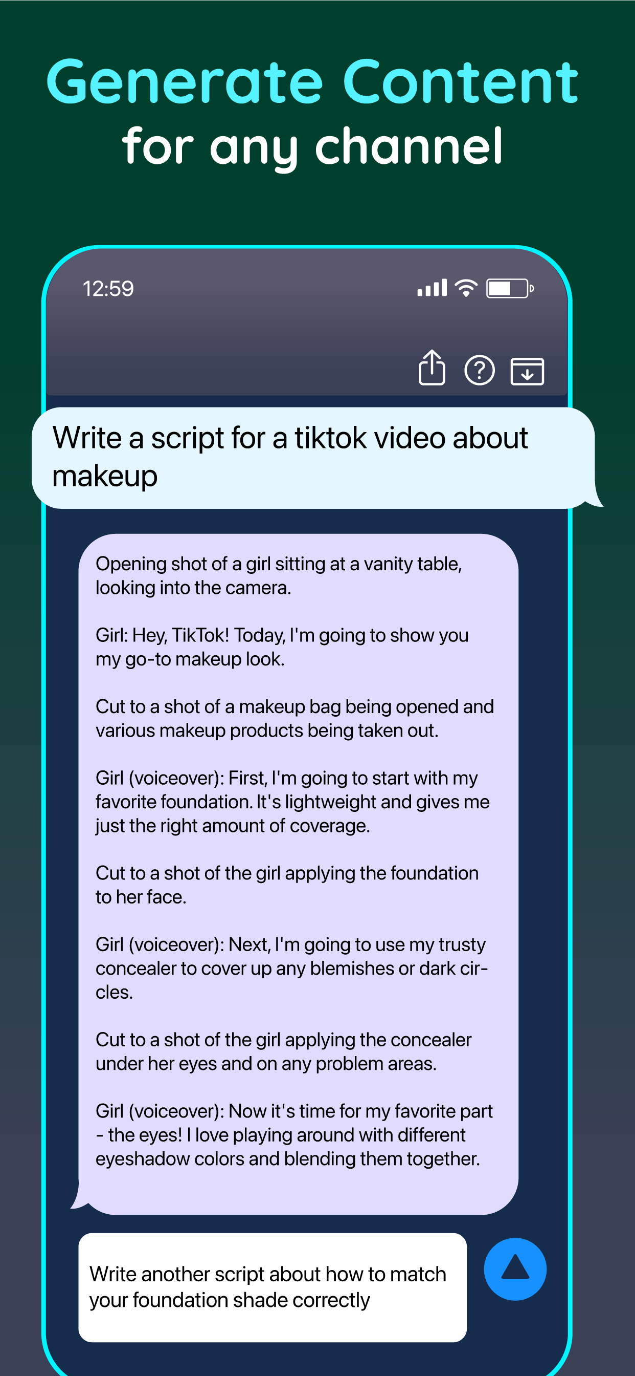 اسکرین شات 7 برنامه Chatster - Fast AI Chat Bot