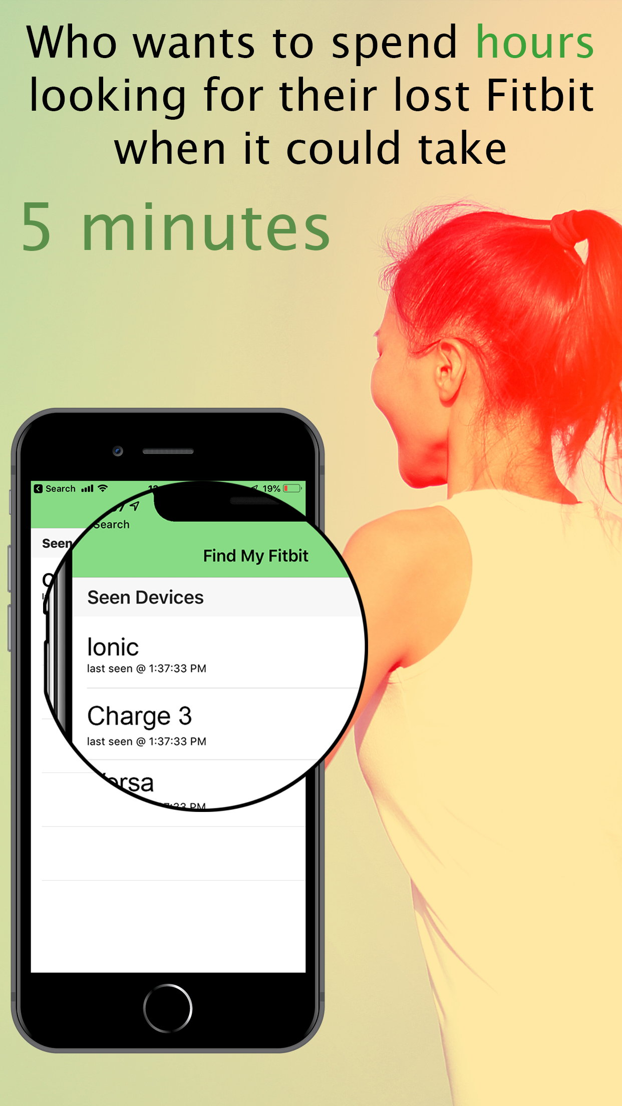 اسکرین شات 2 برنامه Find My Fitbit - Finder App