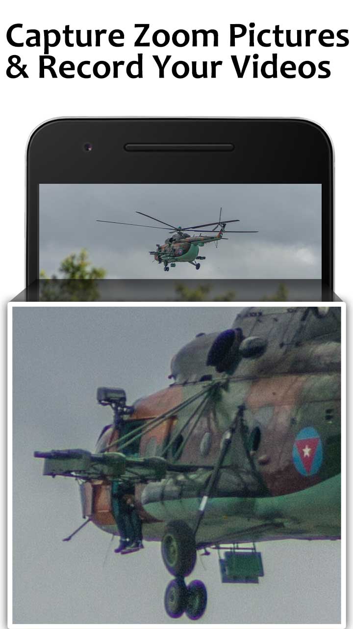 اسکرین شات 3 برنامه Big Telescope Zoom HD Camera