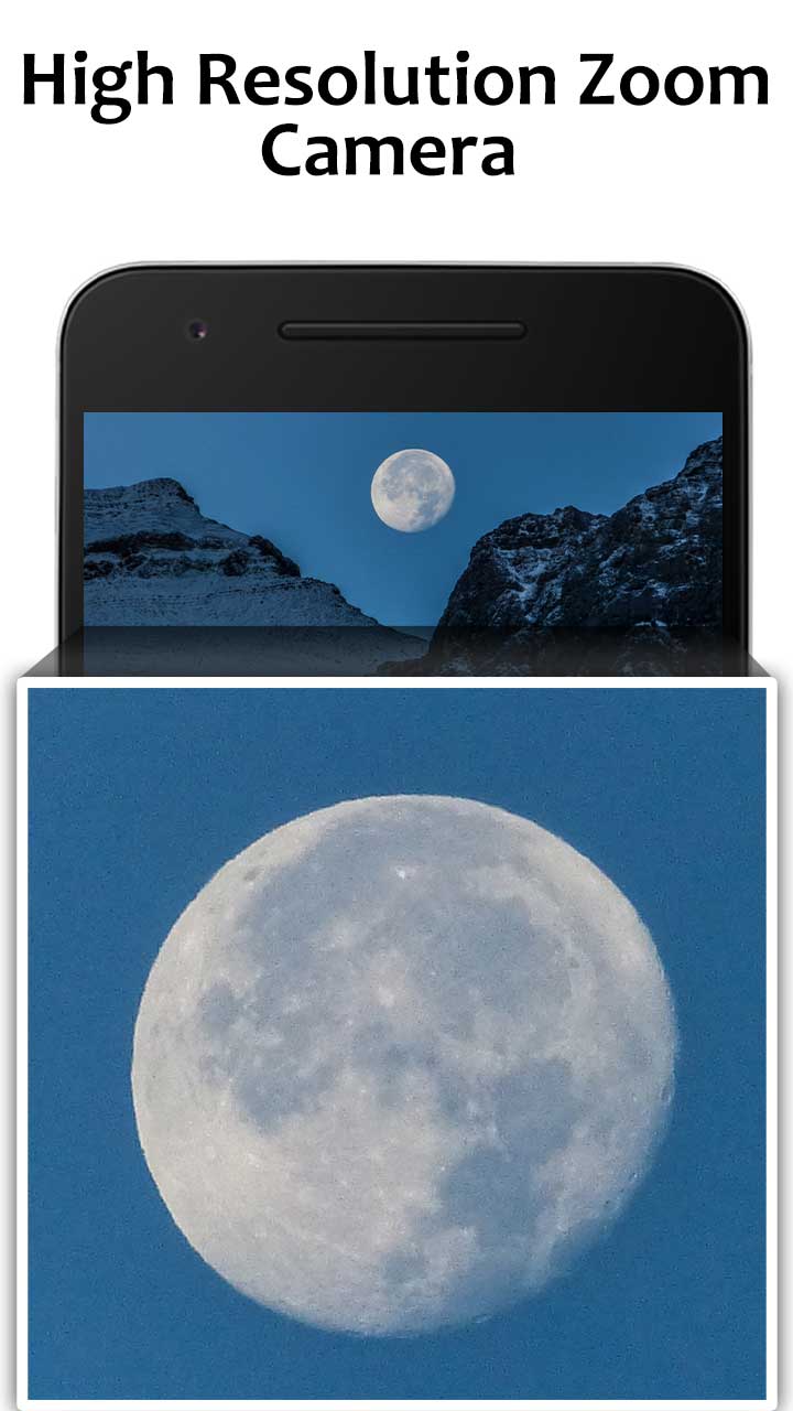 اسکرین شات 4 برنامه Big Telescope Zoom HD Camera