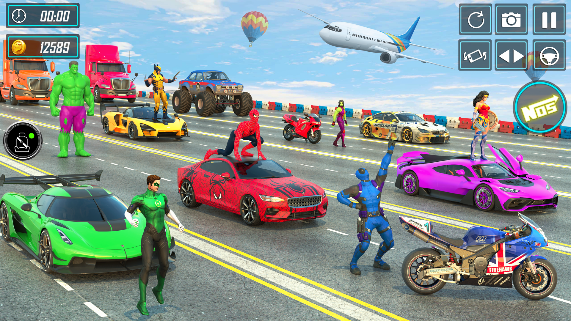 اسکرین شات 1 بازی Impossible Mega Ramp Car Stunt