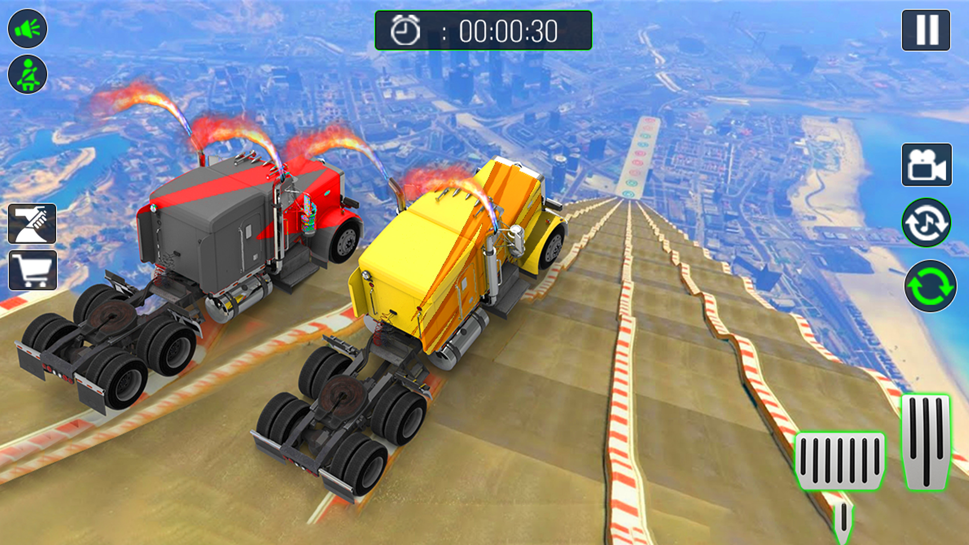 اسکرین شات 1 بازی Monster Truck Stunt Car Games