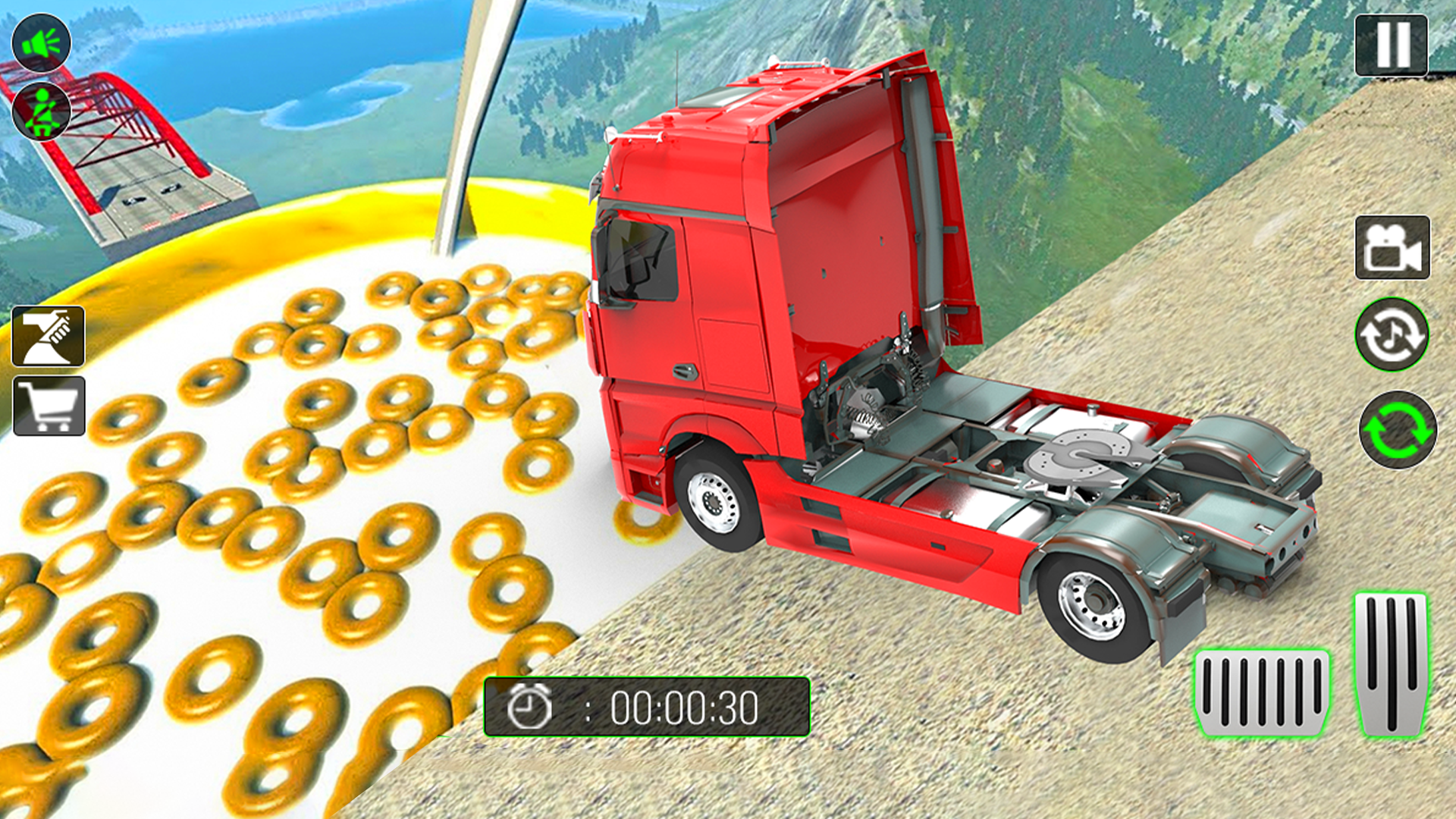 اسکرین شات 6 بازی Monster Truck Stunt Car Games