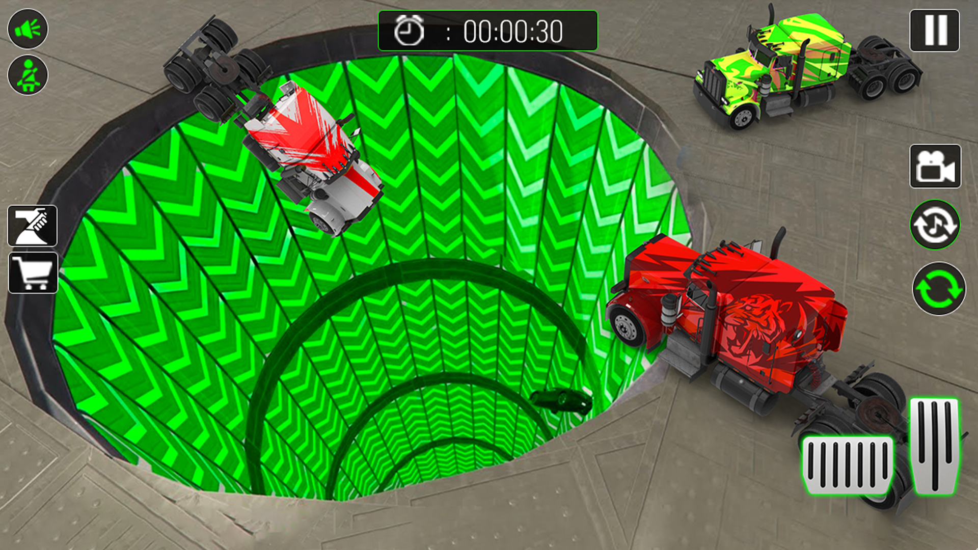 اسکرین شات 2 بازی Monster Truck Stunt Car Games
